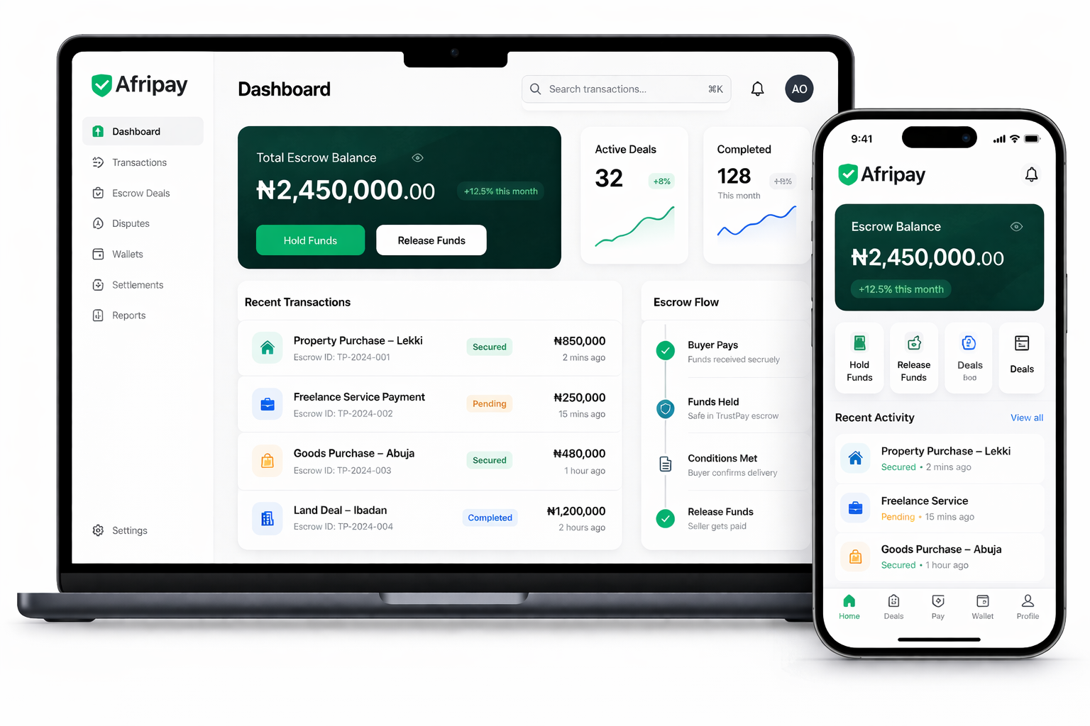 Afripay Dashboard
